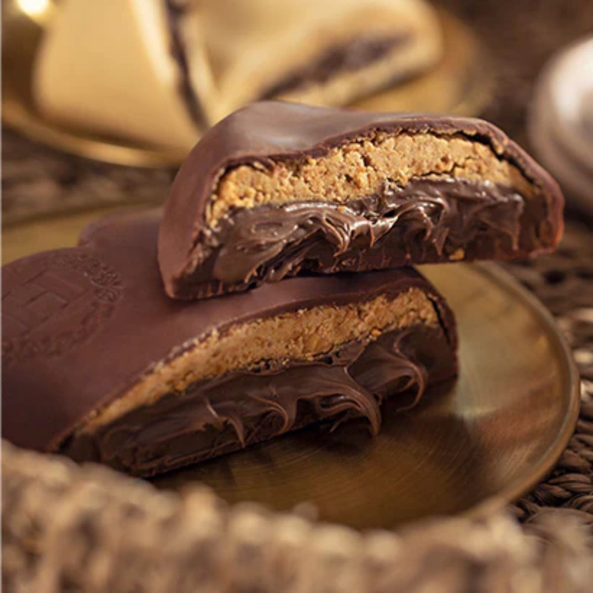 Coração de Chocolate Recheado com Avelã e Paçoca Haoma | 320g