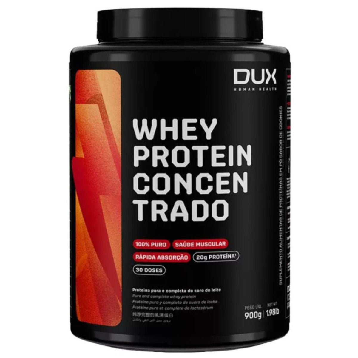 Whey Protein Concentrado Dux Human Health Baunilha | 900g