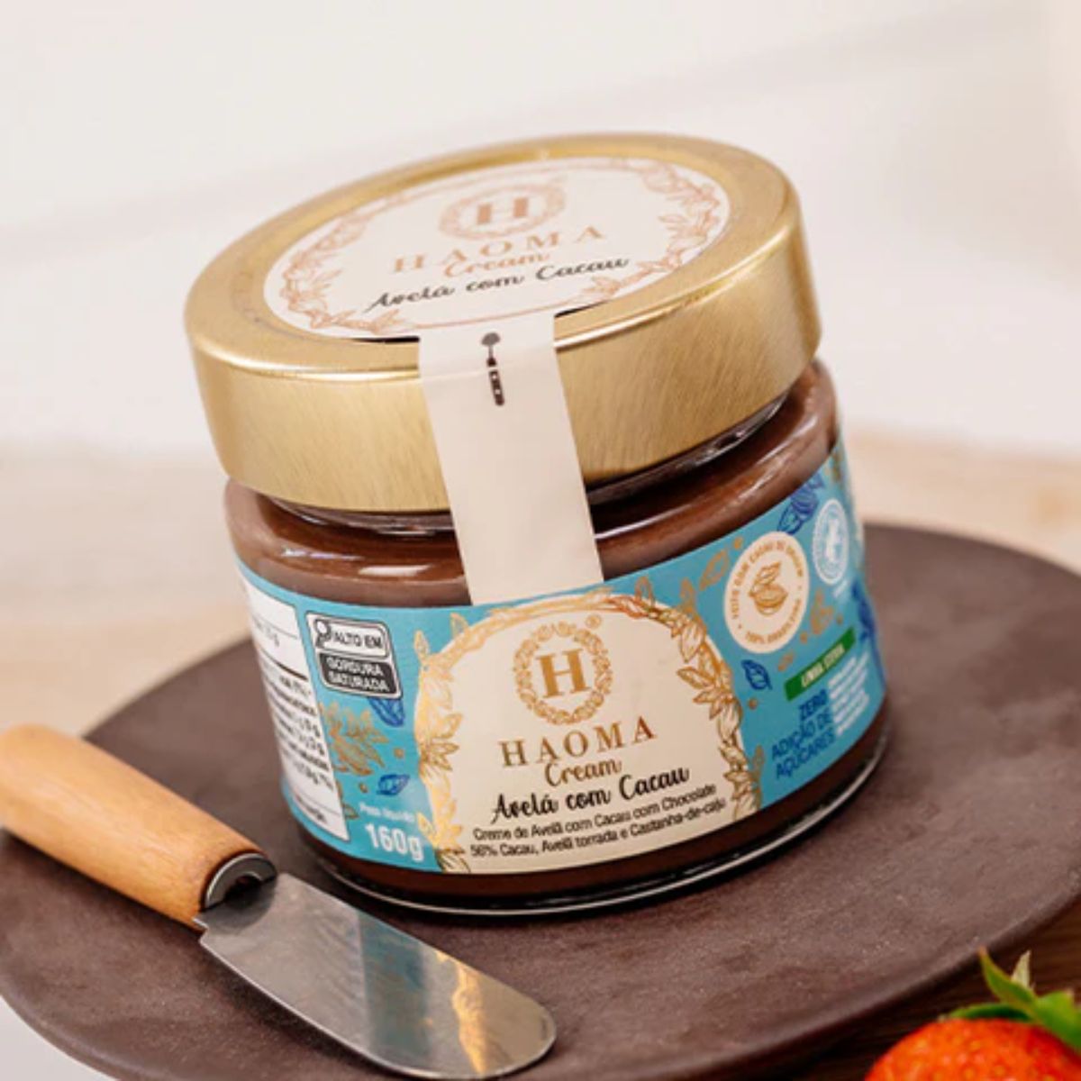 Haoma Cream Creme com Stevia Avelã com Cacau | 160g
