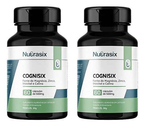 Kit 2x Cognisix - 60 Capsulas Cada - Nutrasix