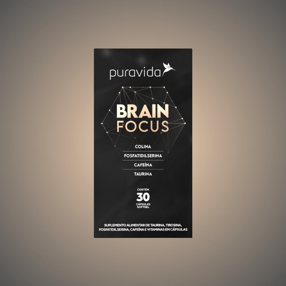 Brain Focus Puravida | 30 cápsulas