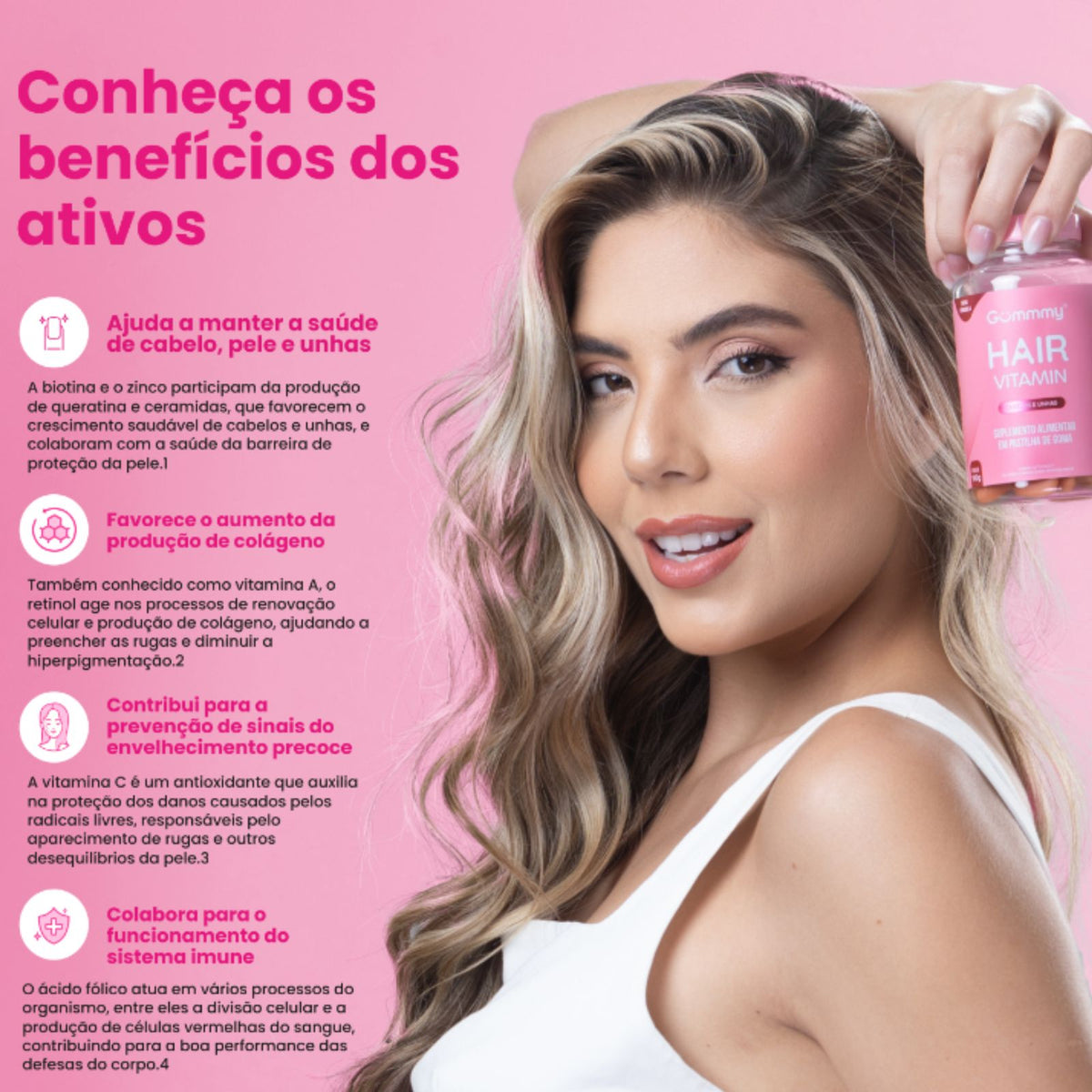 Gummy® Original Hair Vitamin Tutti Frutti | 180g