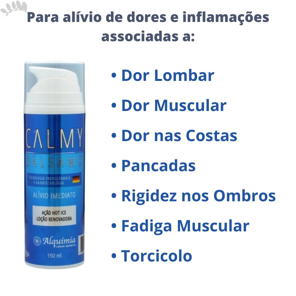 Calmy Bálsamo Creme para Dor Labor Química Alquimia | 150ml