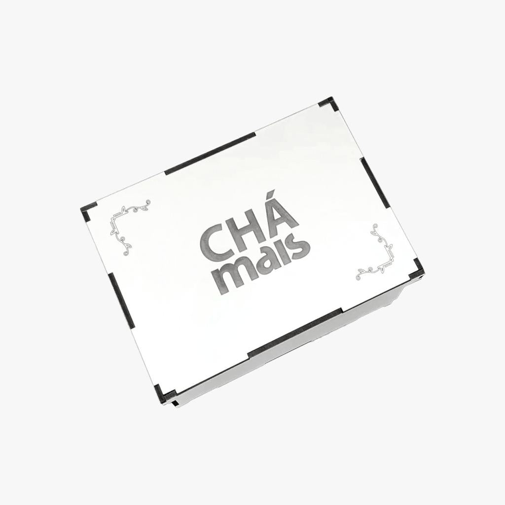 Caixa para Chá Branca 4 Divisórias | CháMais