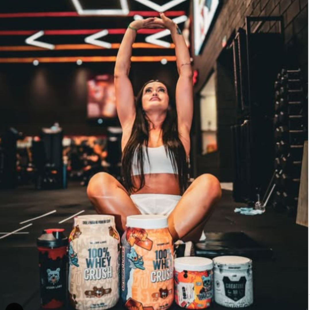 Kit 100% Whey Crush Doce de Leite + Creatina 300g Under Labz