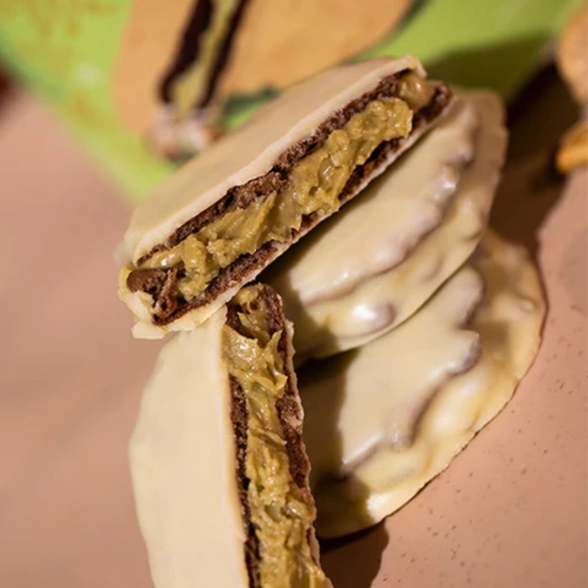 Biscottino Pistache com Chocolate Branco Haoma Linha Stevia | 168g