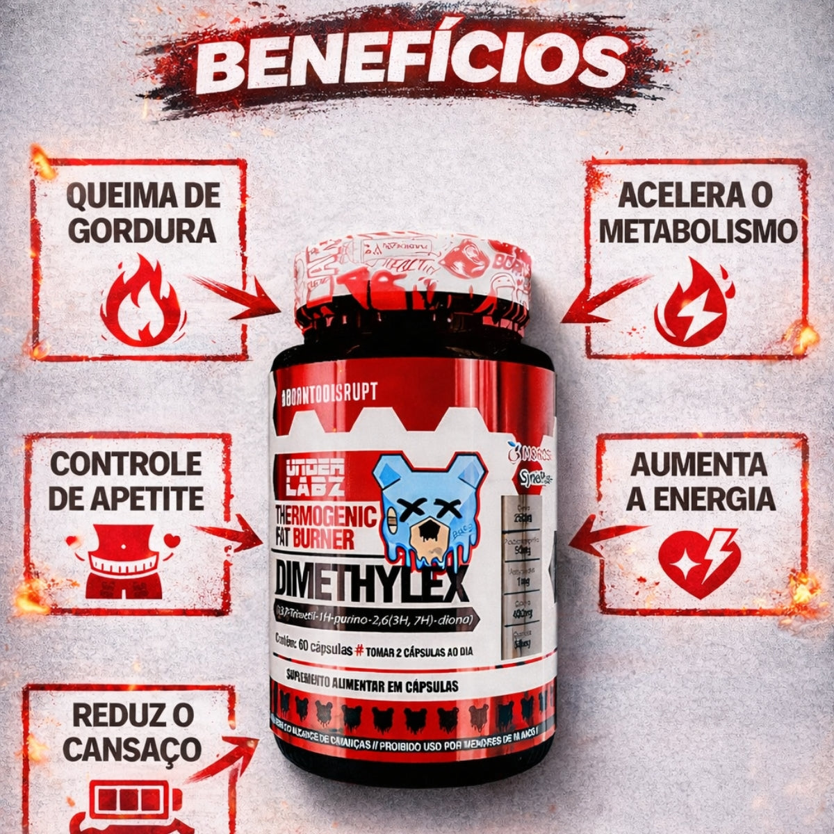 Dimethylex Thermogenic Under Labz | 60 caps