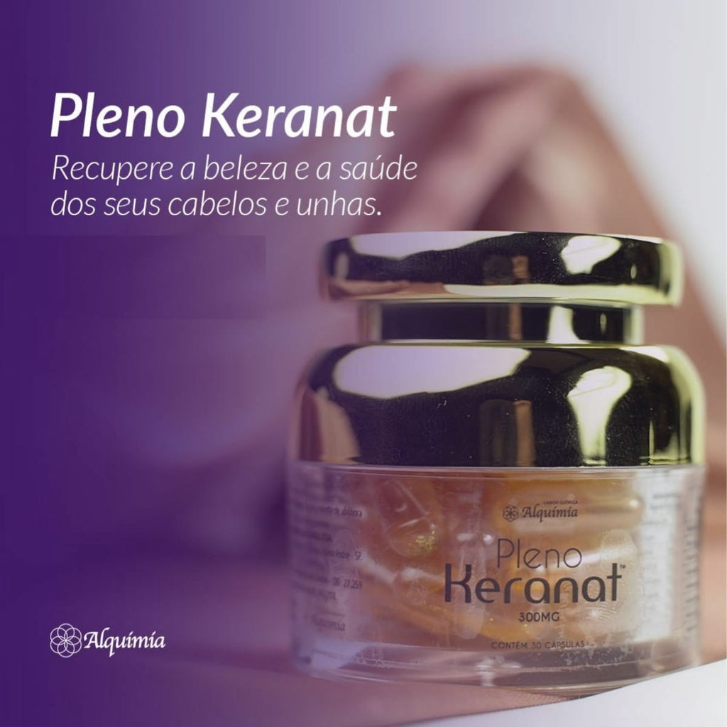 Pleno Keranat 300mg Tecnologia Paris | Alquimia | 30 cápsulas