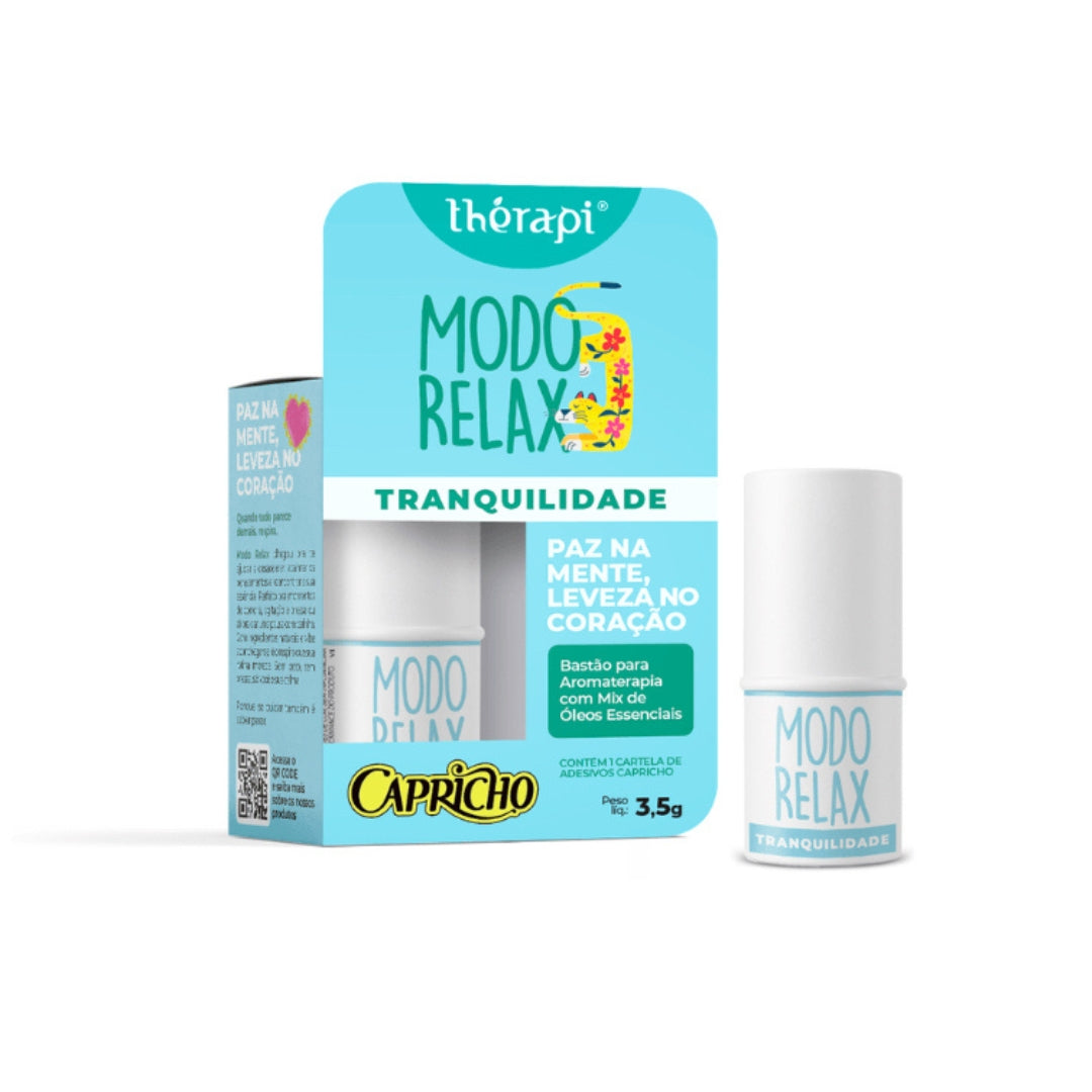Óleo Essencial em Bastão Modo Relax Tranquilidade Ed. Capricho