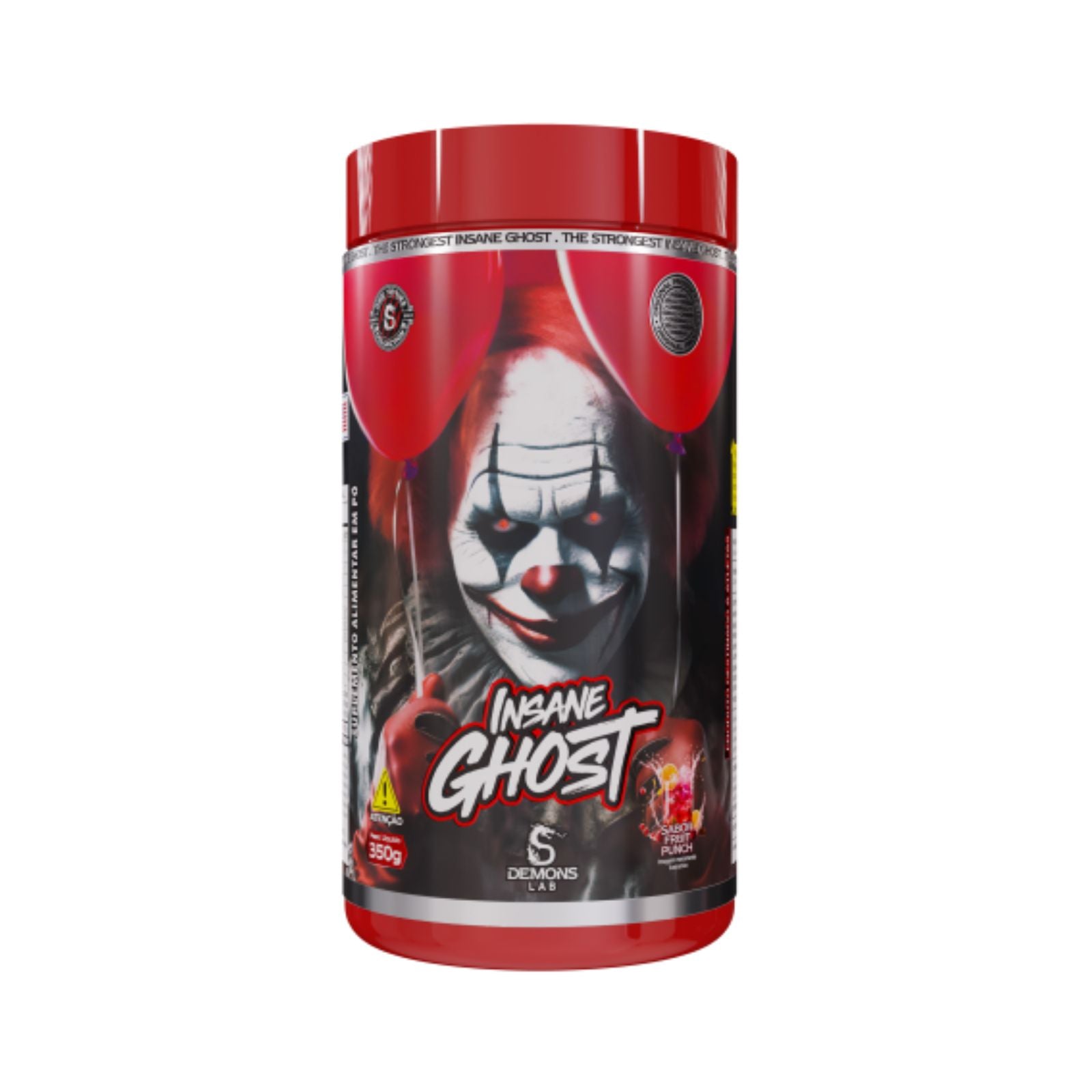 Pré Treino Insane Ghost Novo Fruit Punch | Caixa 350g Demons Lab