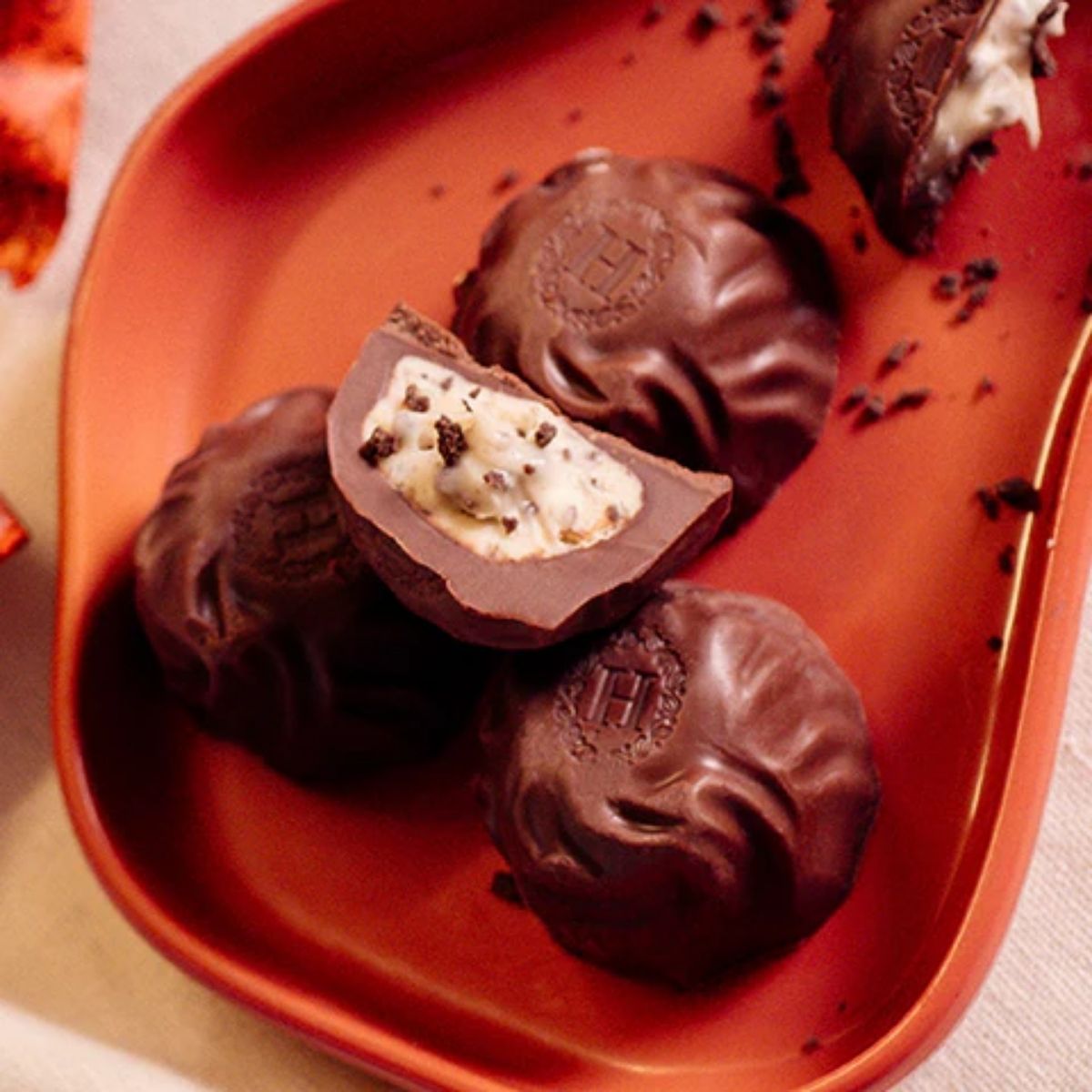 Bombom de Cookies e Cream Linha Stevia Zero Açúcar Haoma | 200g