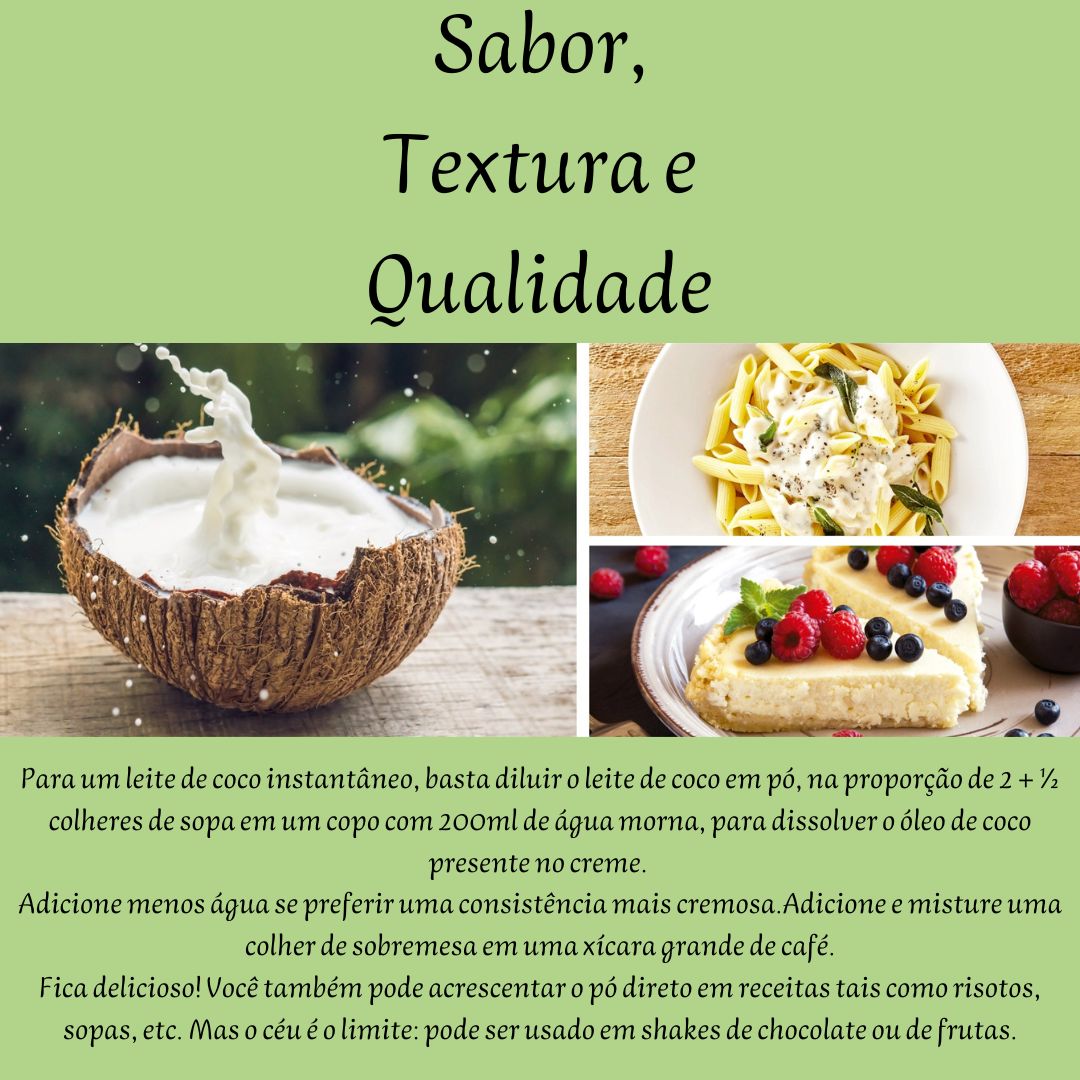 Coco Cream Leite de Coco em Pó Pura Vida | 250g