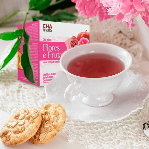 Chá Flores E Frutas Chá Mais - 10 Sachês