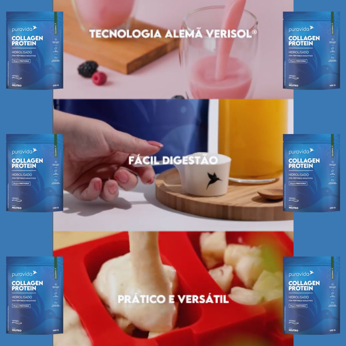 Collagen Protein Puravida Neutro | 450g