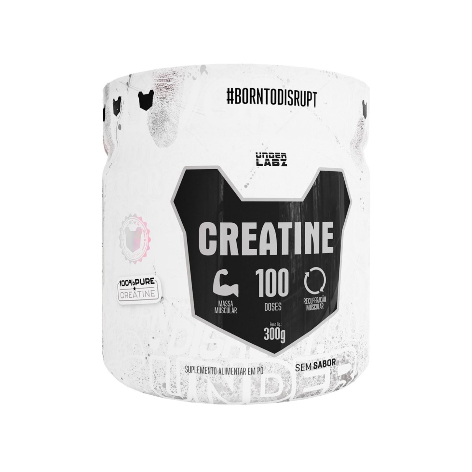 Creatina Pura Monohidratada Under Labz | 300g
