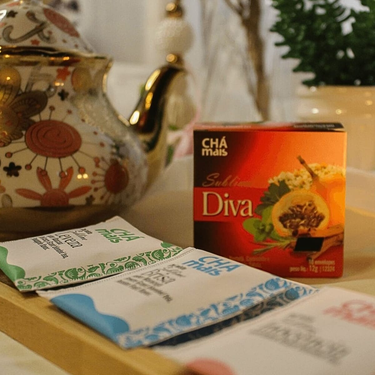 Chá Sublime Diva Chá Mais Clinicmais 10 Envelopes