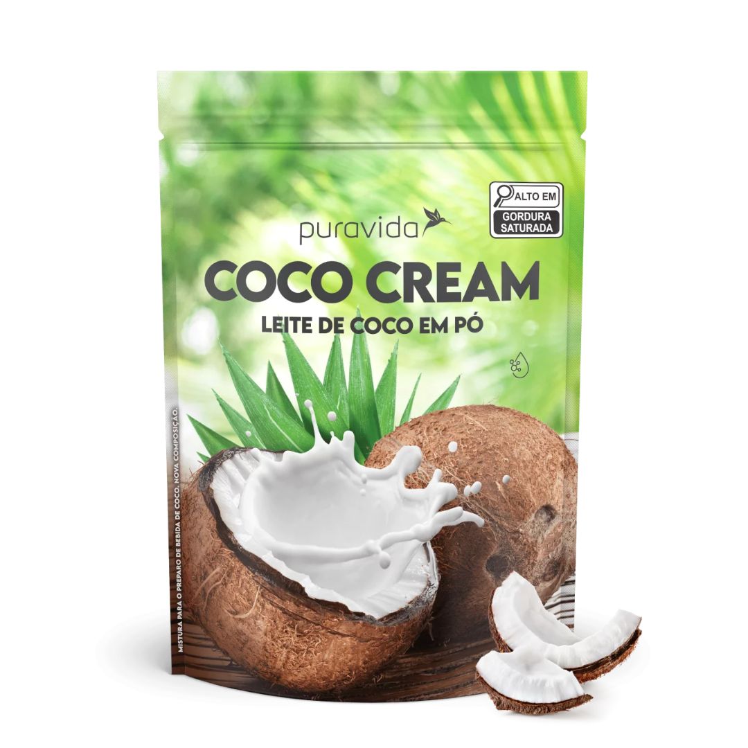 Coco Cream Leite de Coco em Pó Pura Vida | 250g