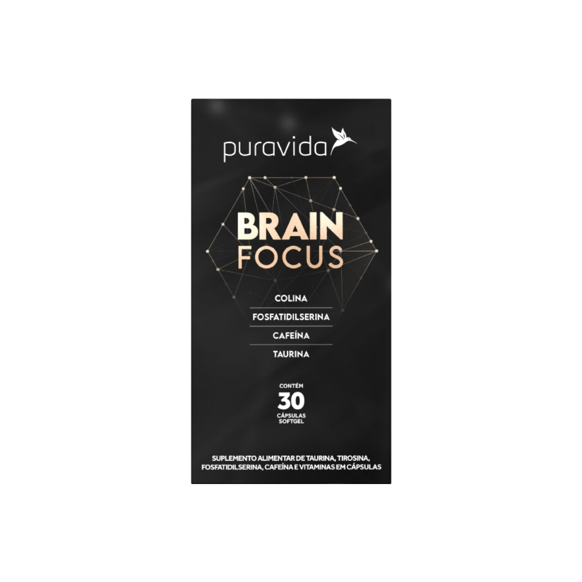 Brain Focus Puravida | 30 cápsulas
