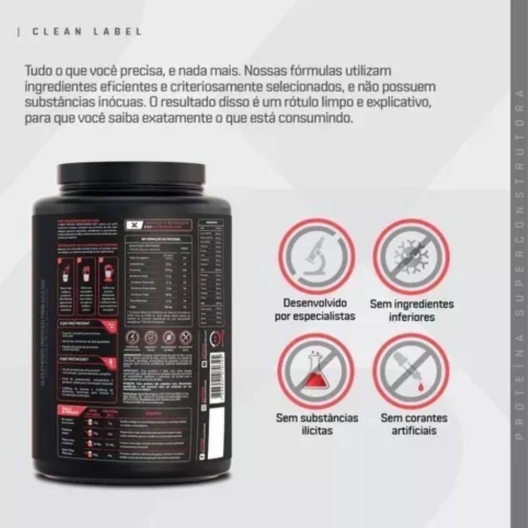 Whey Protein Concentrado Dux Human Health Baunilha | 900g