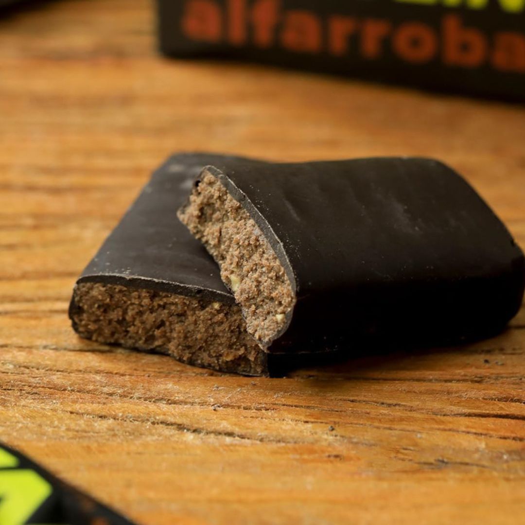 Barra de Proteína Vegana Alfarroba BiO2 | 12x 45g