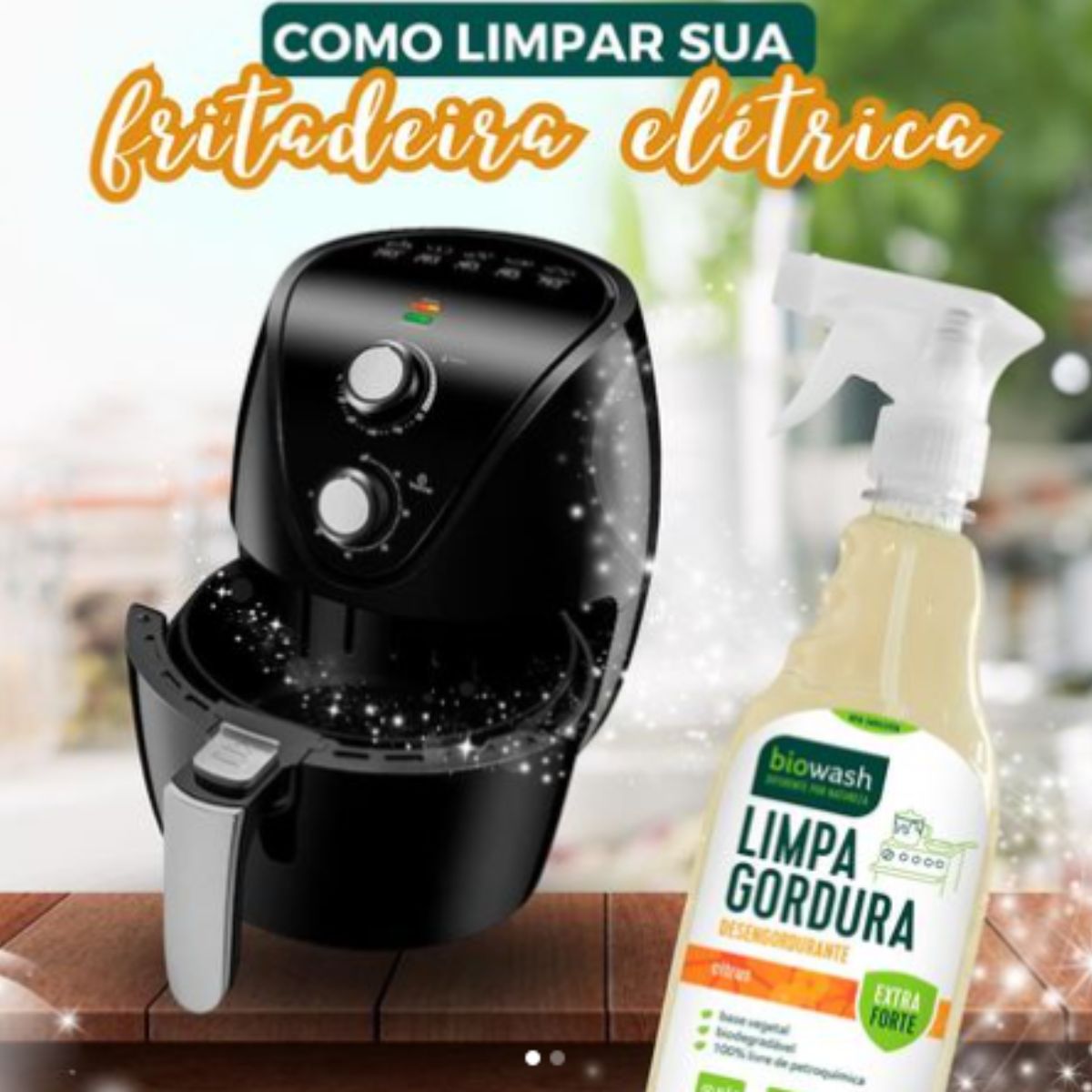 Limpa Gordura Desengordurante Biowash | 650ml