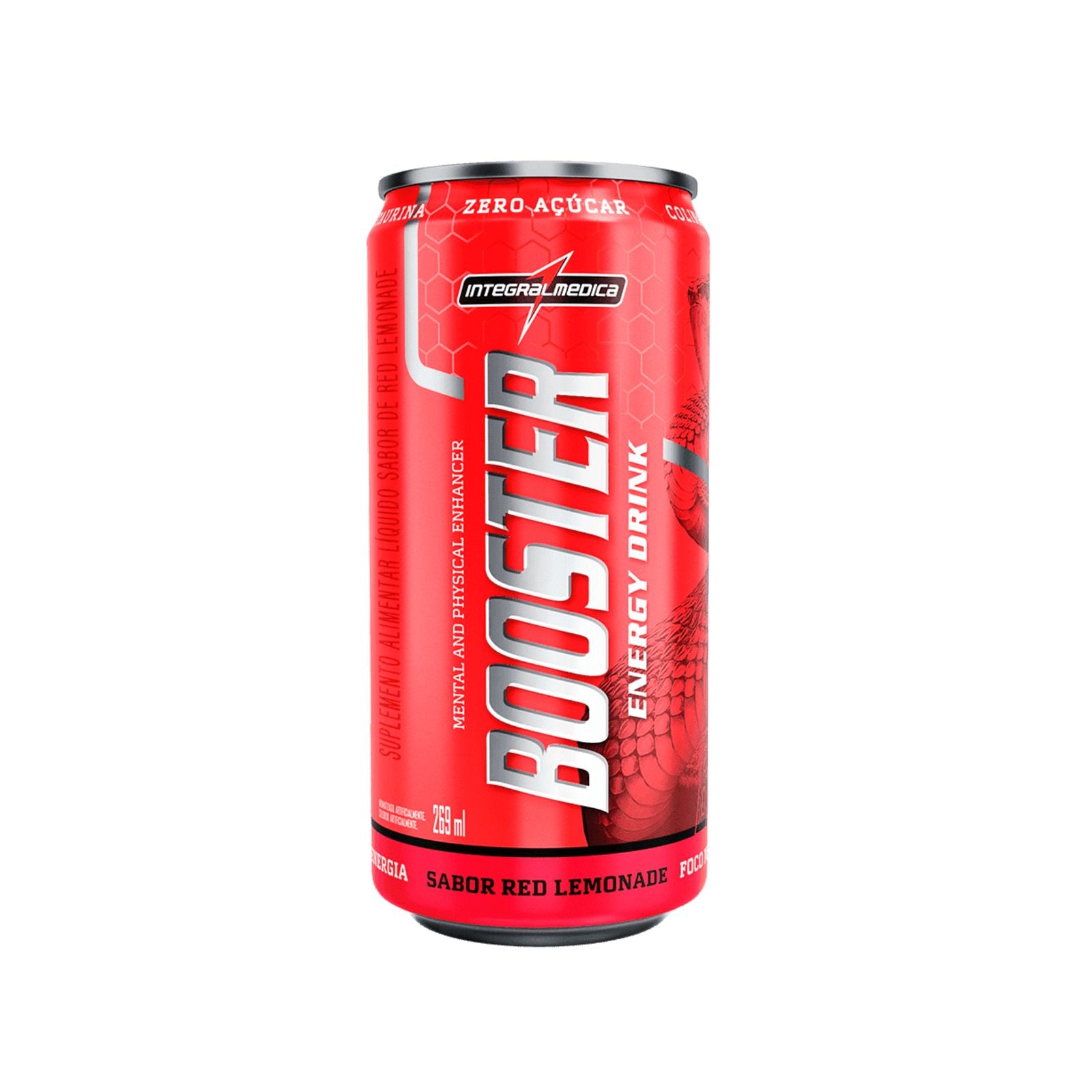 Booster Energético Pré Treino Integralmedica Red Lemonade | 269ml