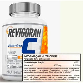 Revigoran Vitamina C 1000mg Nutrends | 60 cápsulas