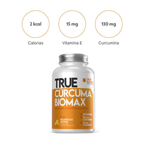 True Cúrcuma Biomax Lipossomal | 60 Cápsulas