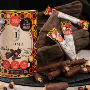 Sticks Chocolate 56% Cacau Haoma | 150g Lata