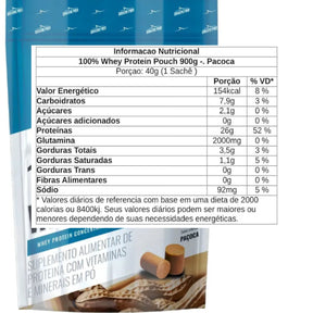 100% Whey Protein Paçoca Shark Pro | Refil 900g