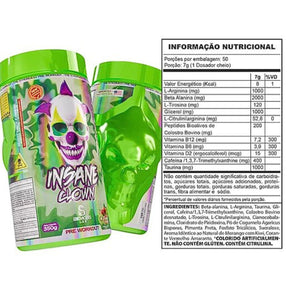 Pré Treino Insane Clown Demons Lab Gummy Candy | 350g