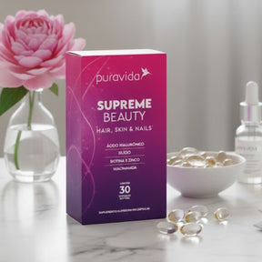 Supreme Beauty Hair, Skin & Nails Puravida | 30 cápsulas