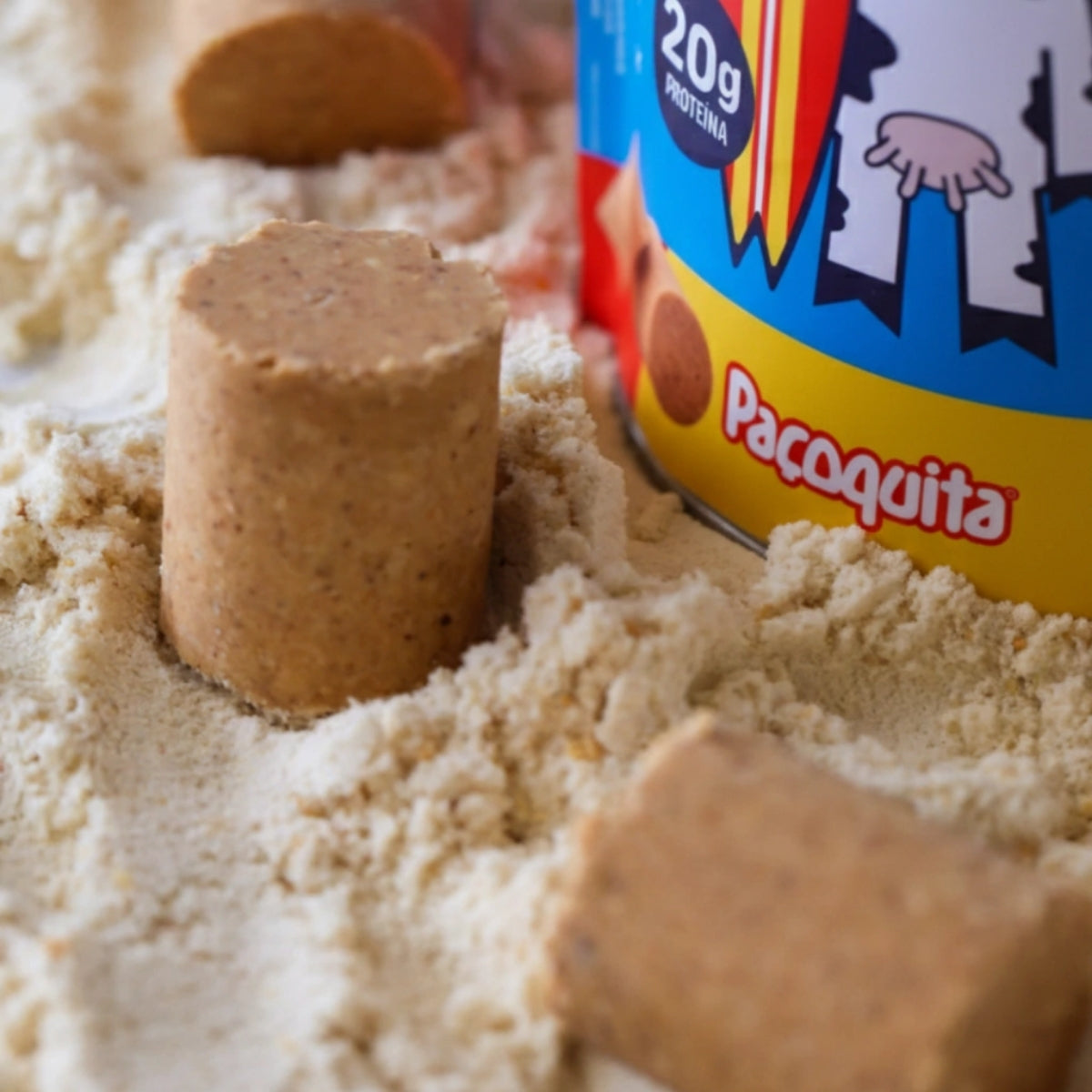 Whey Concentrado Mais Mu Paçoquita | Refil 900g