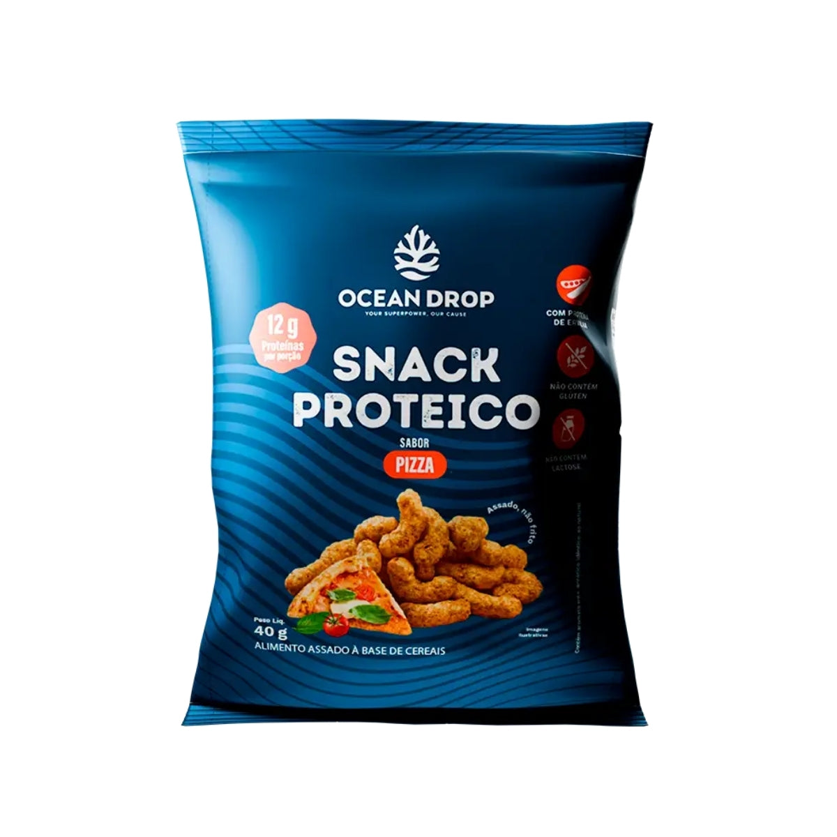 Snack Proteico Sabor Pizza Ocean Drop | 40g