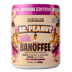Pasta de amendoim sabor Banoffee Dr. Peanut | 600g