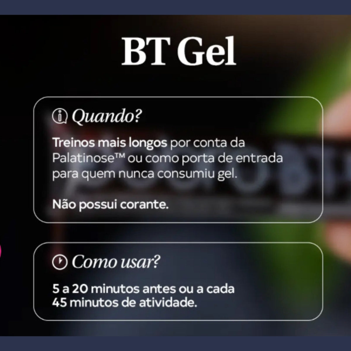 BT Gel Guaraná Com Cafeína Dobro | 10x30g