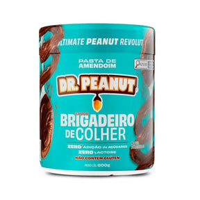 Pasta de amendoim sabor Brigadeiro de Colher Dr. Peanut | 600g
