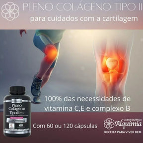 Colágeno Tipo 2 40mg Leve 3 Pague 2 Alquimia | 180 cápsulas