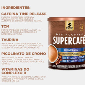 SuperCafé Desincoffee Sabor Palha Italiana Desinchá | 220g