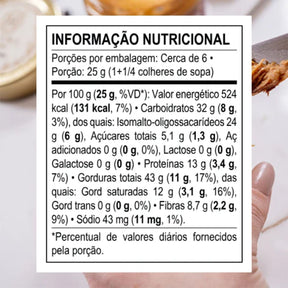 Haoma Cream Creme de Amendoim Haoma Linha Stevia | 160g