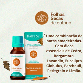 Essência com Óleos Essenciais Folhas Secas Thérapi | 10ml