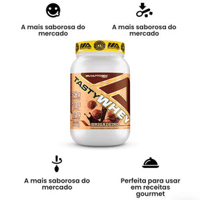 Tasty Whey 3w Gourmet Brigadeiro Adaptogen | 900g