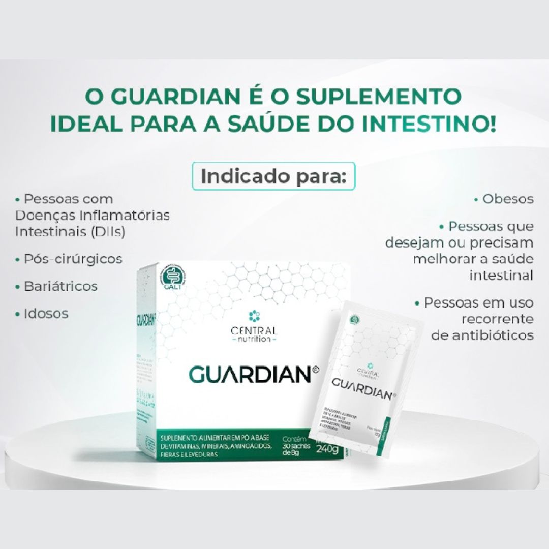 GUARDIAN® Sabor Tangerina Central Nutrition | 30 Sachês x 8,5g
