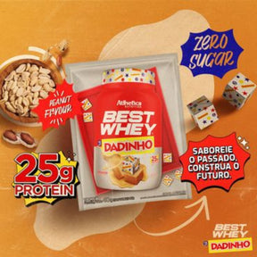 Best Whey Dadinho Atlhetica Nutrition | sachê unitário 40g
