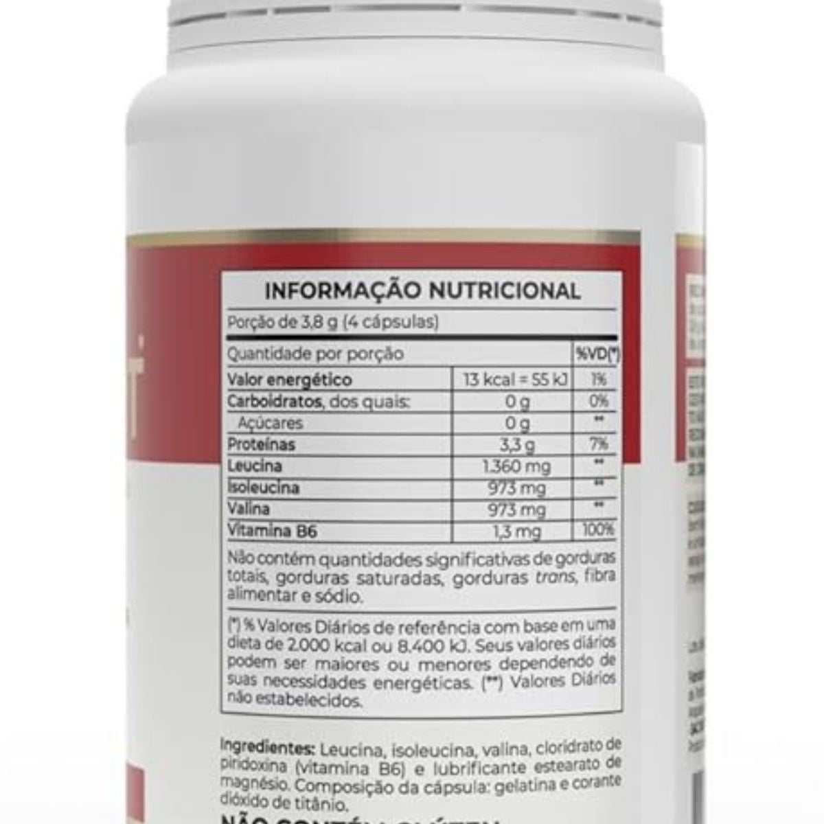 BCAA Fort 868mg Vitafor | 120 cápsulas