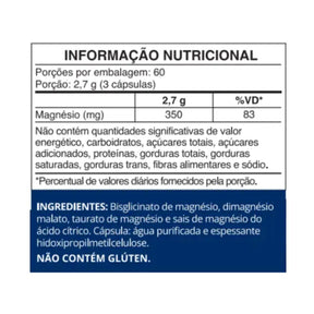 Magnésio Plus Ocean Drop | 180 cápsulas