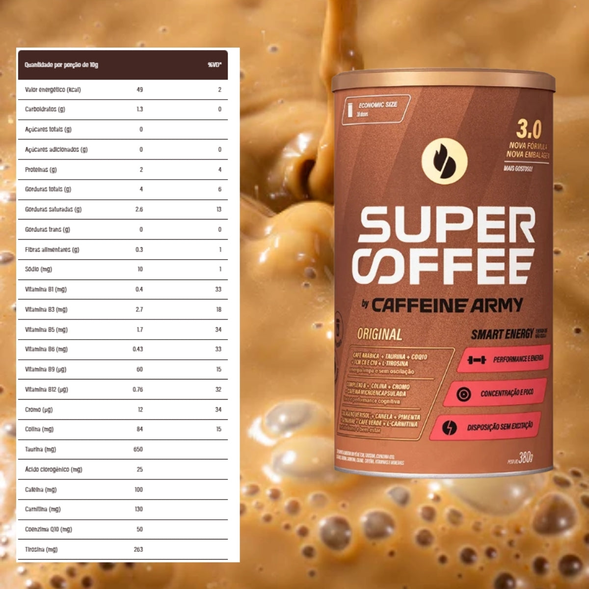 SuperCoffee Original Caffeine Army | 380g
