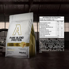 Pure Blend 100% Protein Atlhetica Nutrition Baunilha | 907g