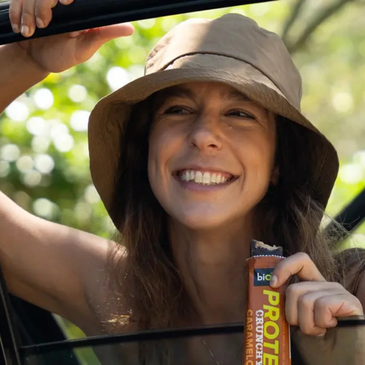 Barra Bio2 Protein Crunchy Caramelo | 9x50g