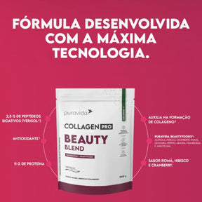 Collagen Pro Beauty Blend Puravida | 540g